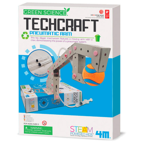4M Green Science Tech Carft Pneumatic Arm, 3443