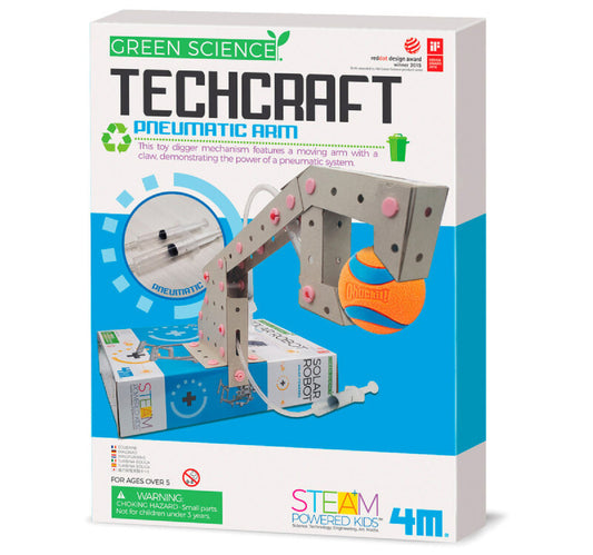 4M Green Science Tech Carft Pneumatic Arm, 3443