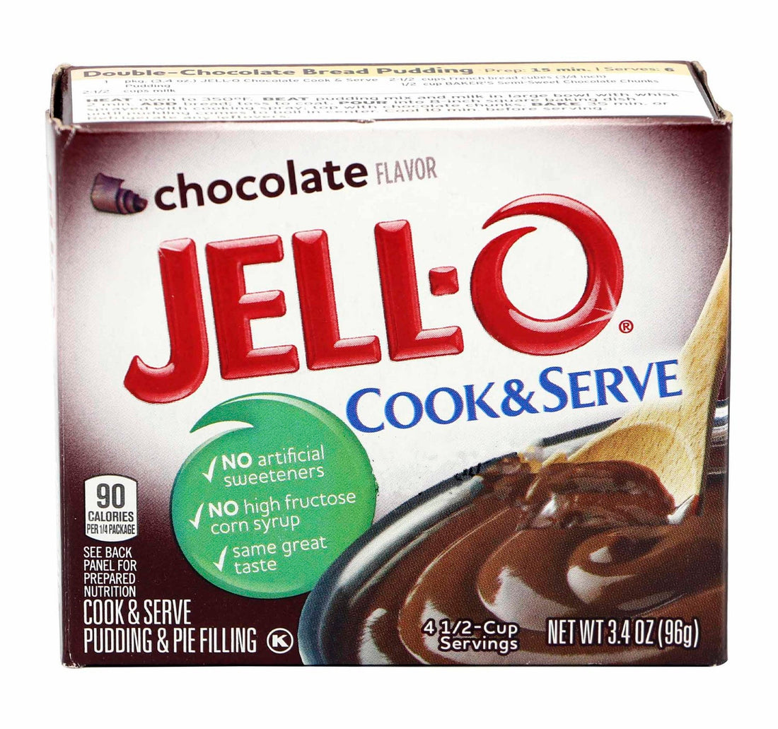 Jell-O Chocolate Flavor Cook and Serve 96 g