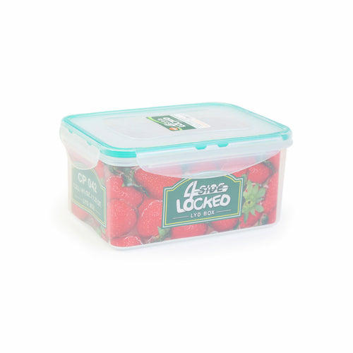 4 Side Locked Plastic Container, CP042