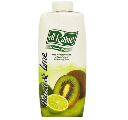 Al Rabie Lime & Kiwi Premium Drink 6 x 185 ml