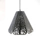 Maple Leaf Pendant Lamp Shade XCL181068 Size:32x32x105cm Black