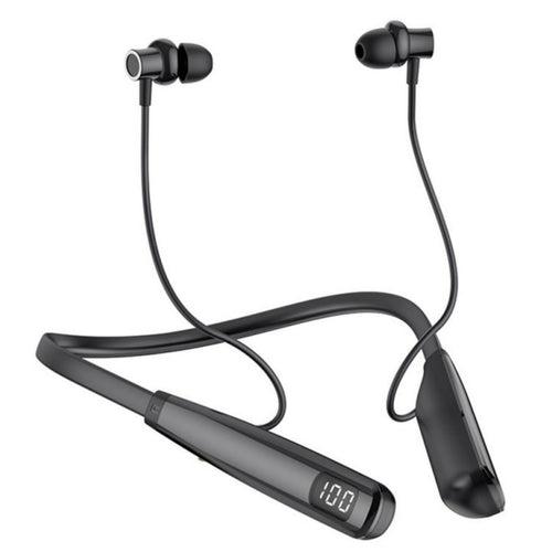 Trands Bluetooth Wireless Neckband, Black, TRBT911