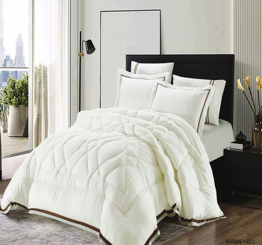 Elite Home Comforter Set 6pcs 230 x 250cm Narmin