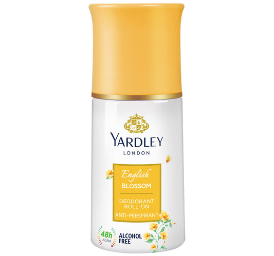 Yardley English Blossom Deodorant Roll On Anti-Perspirant 50 ml