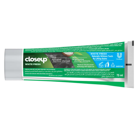 Closeup White Fresh Charcoal Coco Toothpaste 75 ml