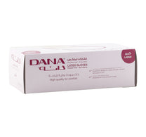 Dana Disposable Gloves Latex Large 100 pcs
