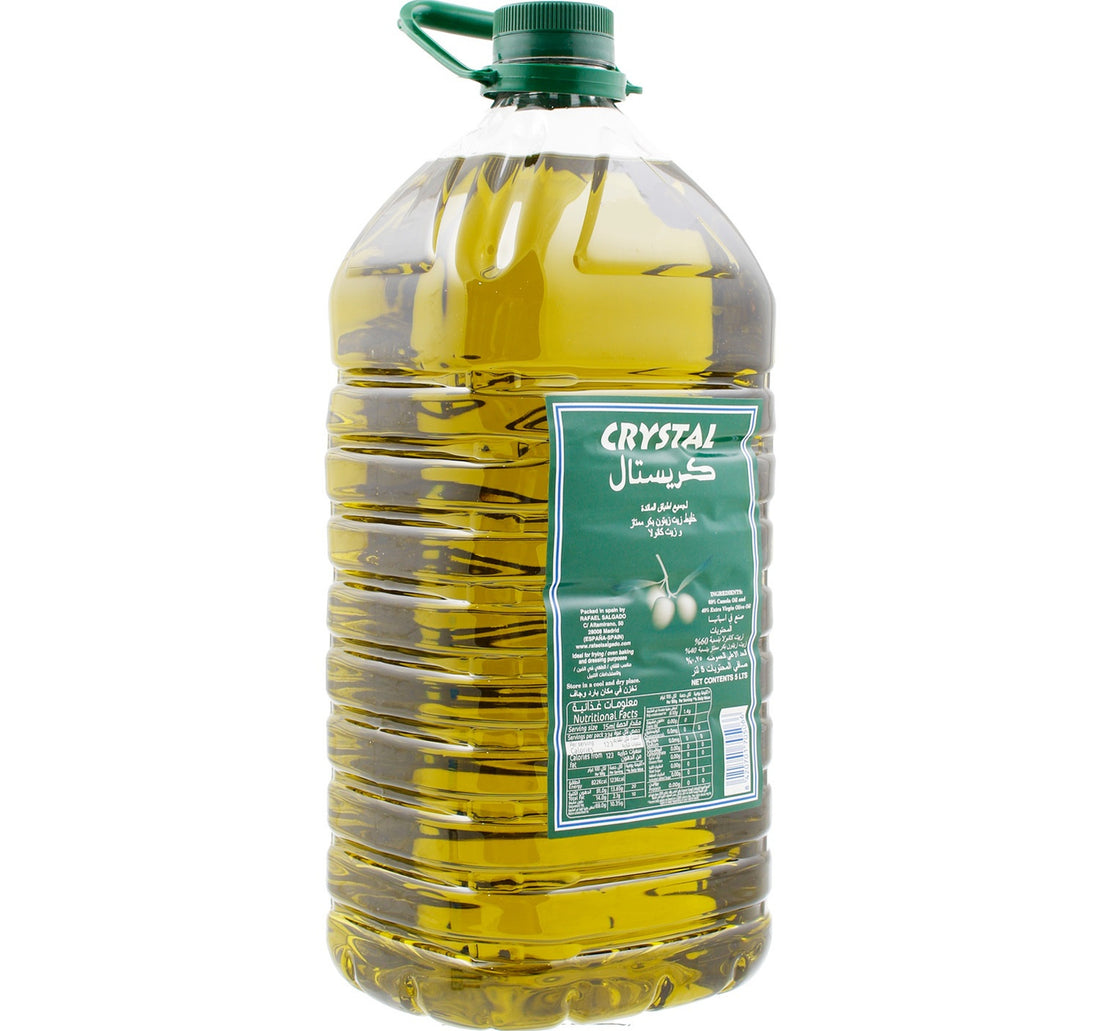 Crystal Olive Oil Value Pack 5 Litres