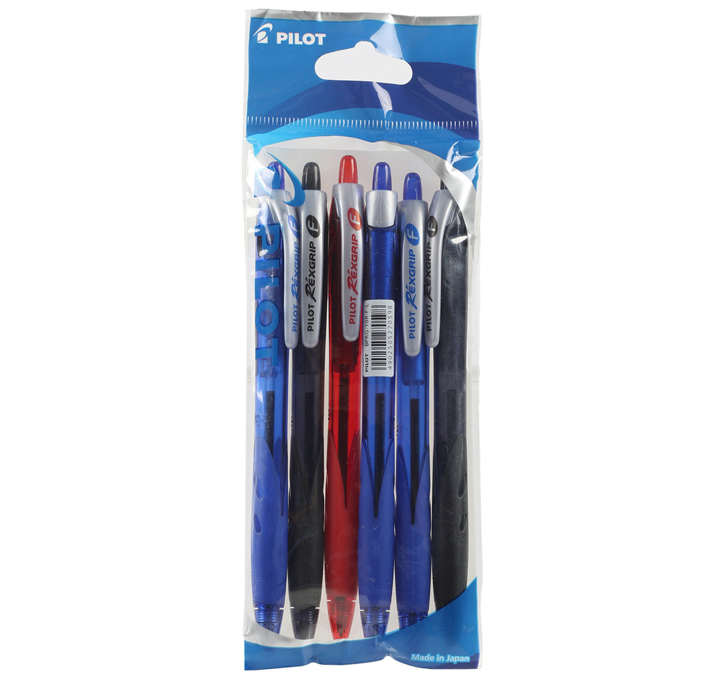 Pilot Ball Pen Rex Grip 6pcs