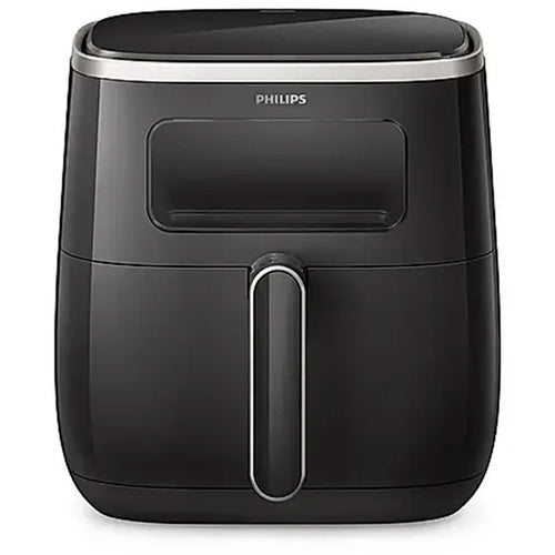 Philips Air Fryer with Digital Window, 5.6 L, Black, HD9257/80
