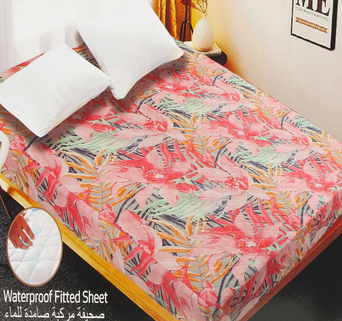 ملاءة سرير مقاومة للماء من مابل ليف هوم، مقاس 100 × 200 + 20 سم، ألوان متنوعة