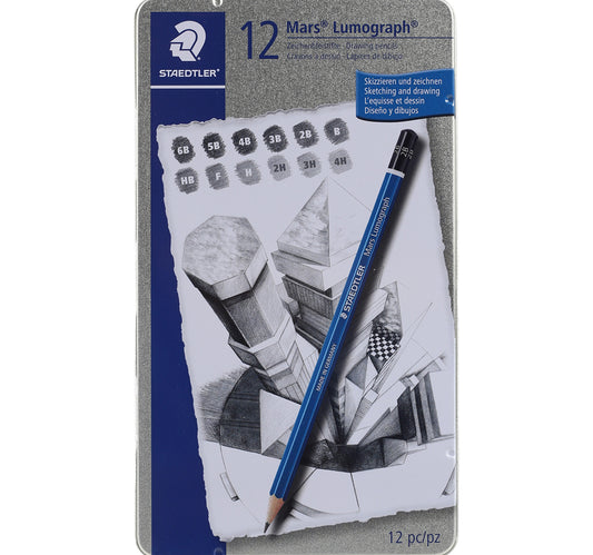 Staedtler Lumograph Pencil G12 12pcs