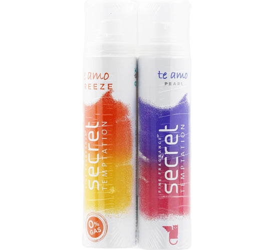Secret Temptation Body Spray Assorted Value Pack 2 x 120 ml