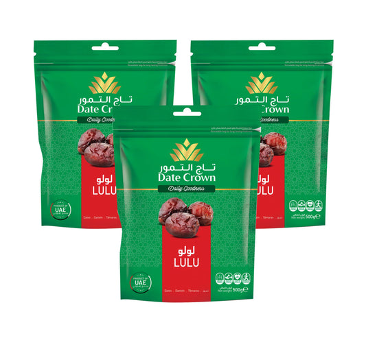 Date Crown LuLu Dates Pouch 500 g 2+1