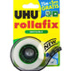 UHU Rollafix Stationery Adhesive Tape And Cutter, 36395