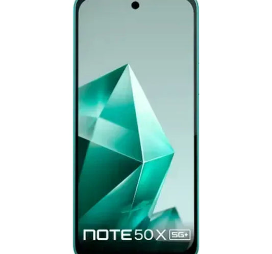 Infinix Note 50x 5G Smartphone, 8 GB RAM, 256 GB Storage, Sea Breeze Green, X6857