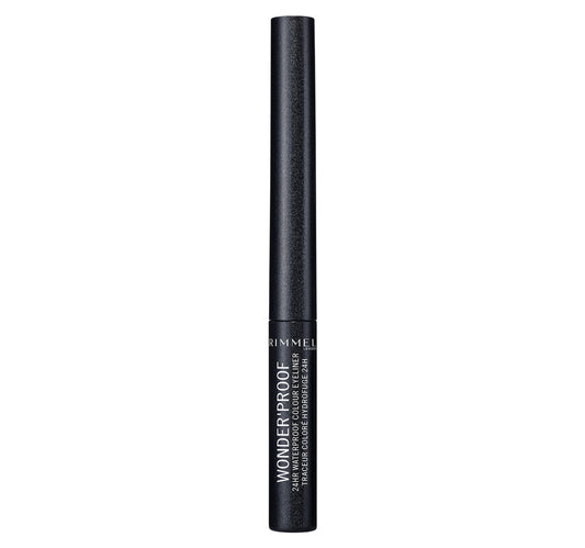 Rimmel London Wonder'Proof 24hr Waterproof Colour Eyeliner, 06 Sparkly Anthracite, 1.4 ml