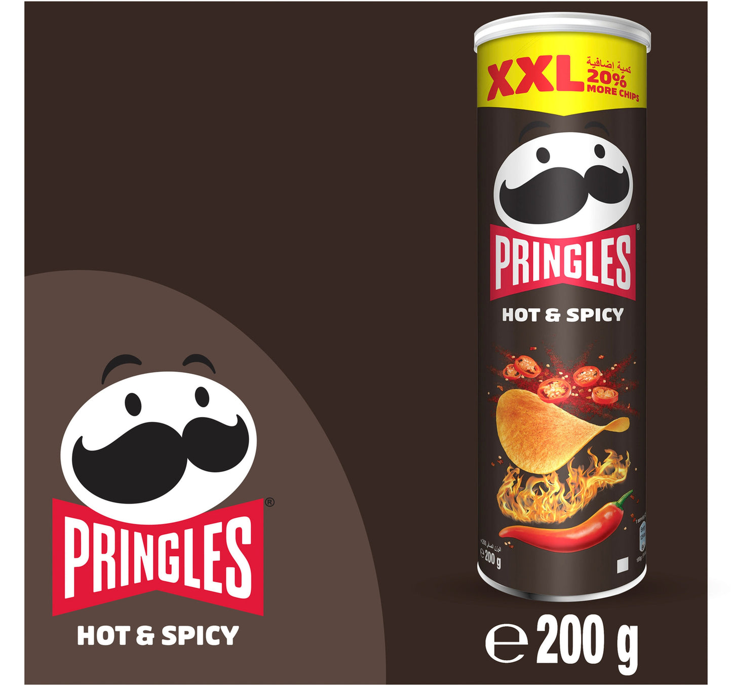 Pringles XXL Hot & Spicy Chips 200 g
