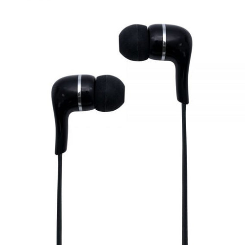 Toshiba Earphone With Mic RZE-D32E Black Lulu Hypermarket