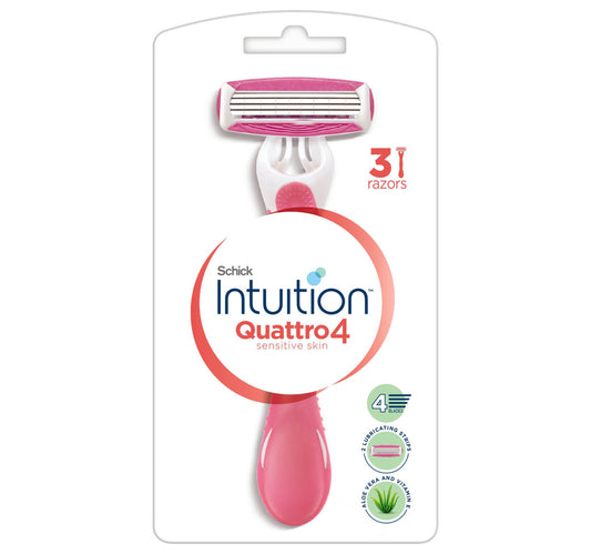 Schick Quattro For Women Razor 3 pcs