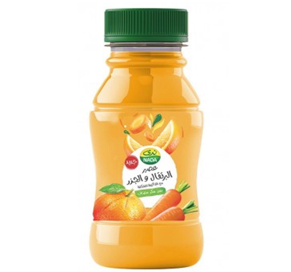 Nada Orange & Carrot Juice with Mixed Fruits 200 ml