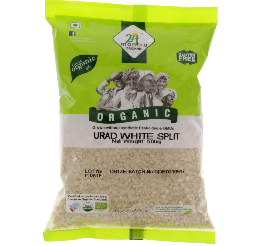 24 Mantra Urad White Split 500 g