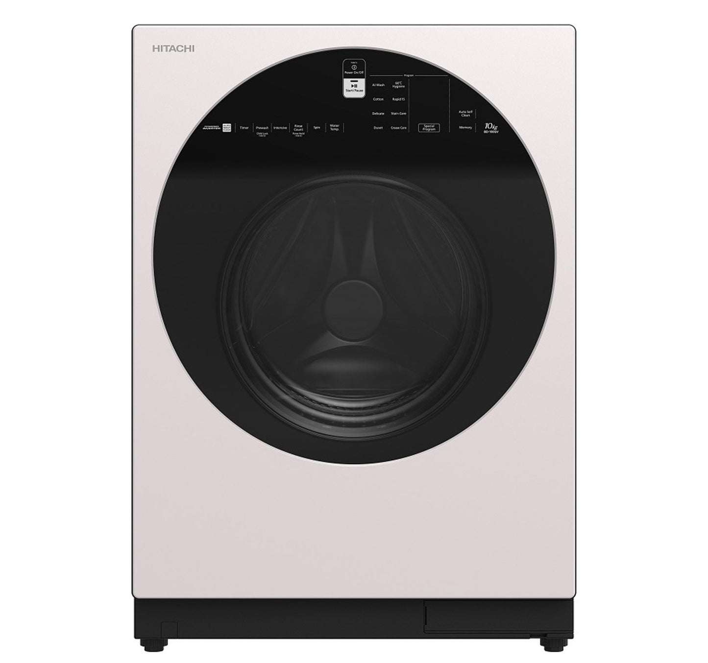 Hitachi Front Load Washer & Dryer BD-D100GV3CG-X 10/7Kg