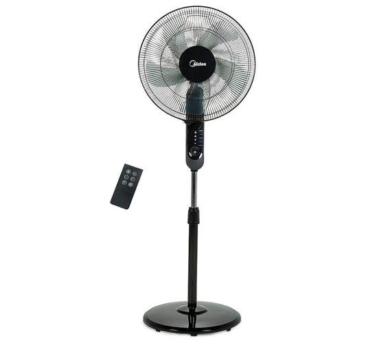 Midea Stand Fan with Remote, 16 inches, 3 Speed Levels, FS40-15FR