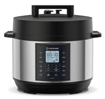 Nutricook Smart Pot 2 Plus, 9 in 1 Electric Pressure Cooker, 9.5 L, 1500 W, Stainless Steel/Black, NC-SP210L