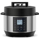 Nutricook Smart Pot 2 Plus, 9 in 1 Electric Pressure Cooker, 9.5 L, 1500 W, Stainless Steel/Black, NC-SP210L