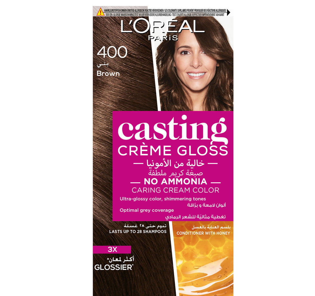 L'Oreal Paris Casting Creme 400 Gloss Brown 1 pkt