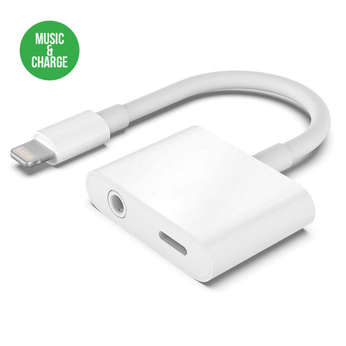 Iends Lightning to 3.5mm Headphone Jack Adapter Aux Adapter IE-AD788 Lulu Hypermarket