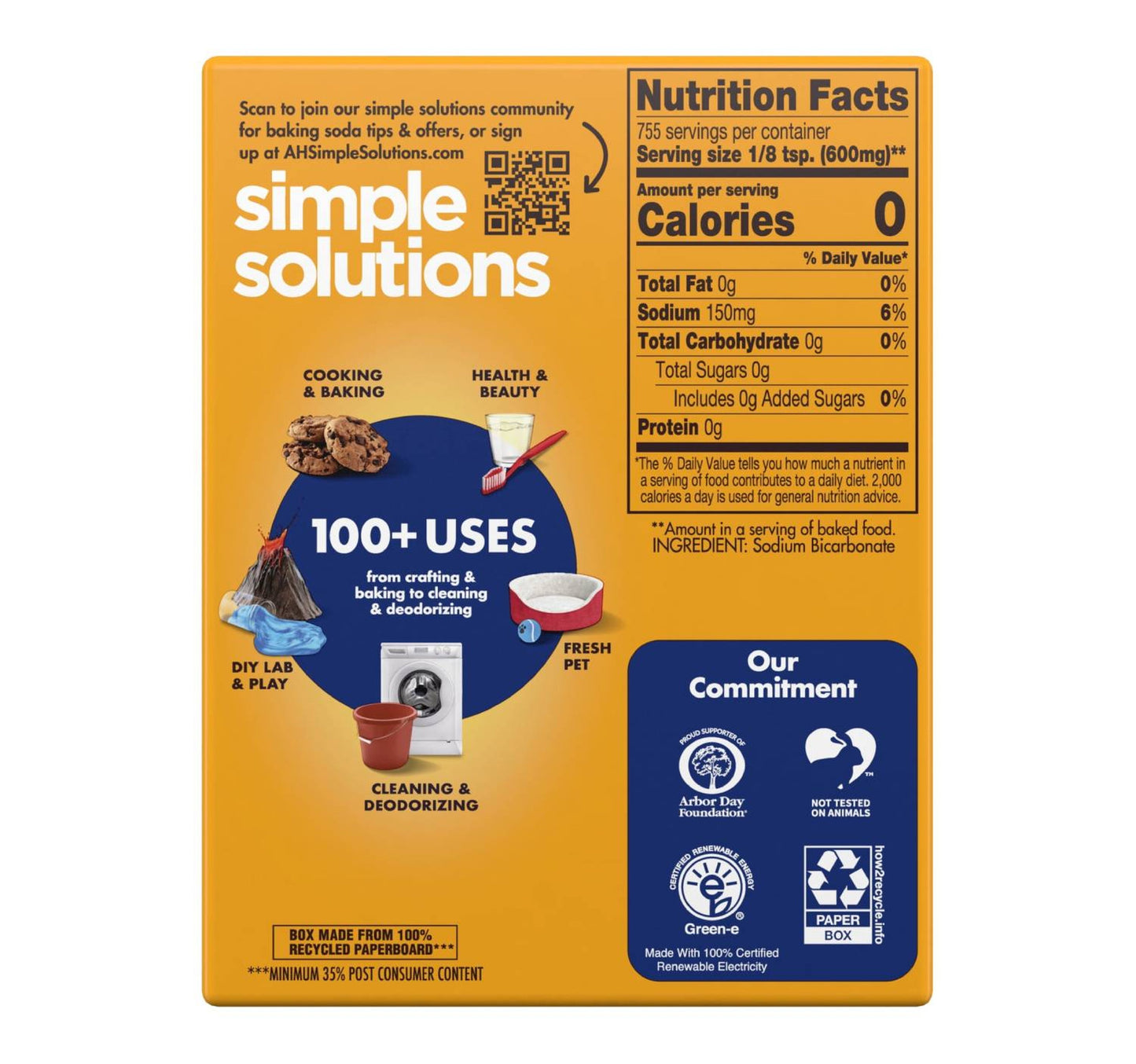 Arm & Hammer Pure Baking Soda 453 g