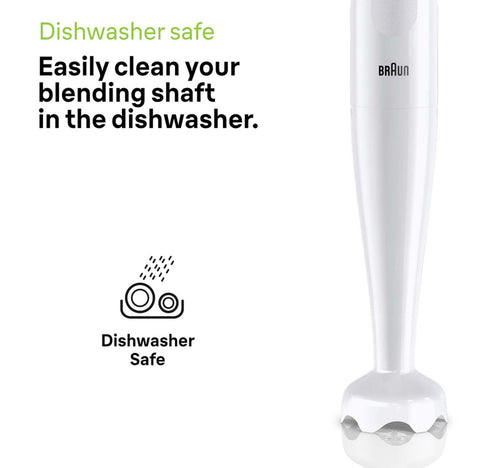 Braun Multi Quick Hand Blender, 450W, White, MQ10.001P