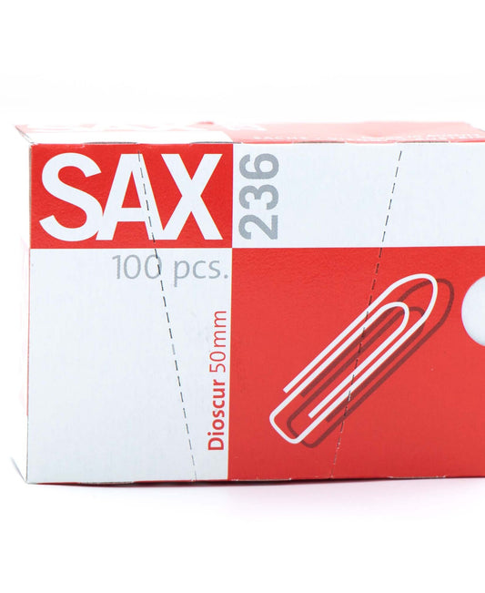 Sax Paper Clip 236-50mm 100's