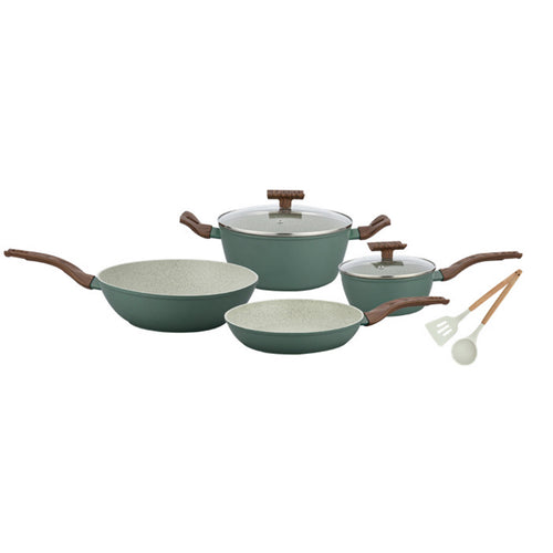 Chefline Forged Aluminium Cookware Set, 8 Pcs, MK6084