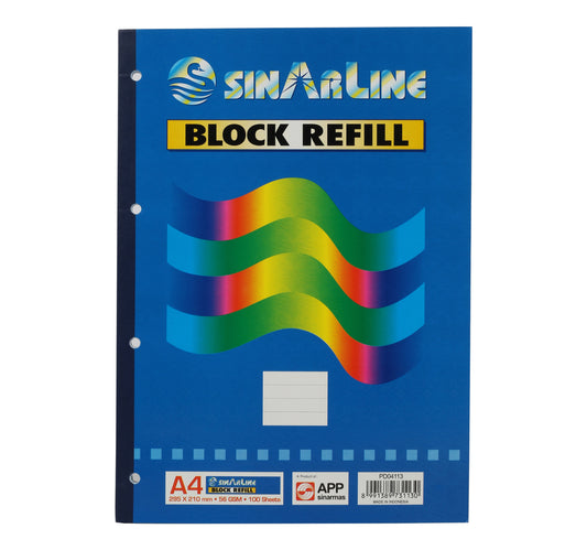 Sinar Line Refill Pad A4 100 Sheets
