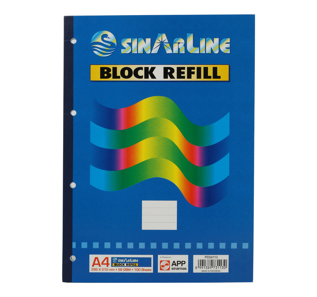 Sinar Line Refill Pad A4 100 Sheets