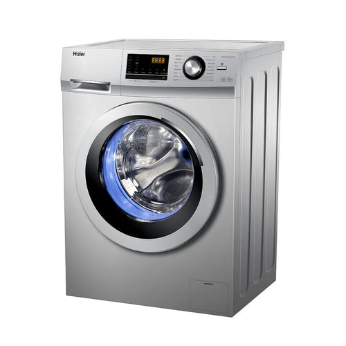 Haier Front Load Washer & Dryer, 8/5 kg, 1400 RPM, Silver, HWD80-BP14636S