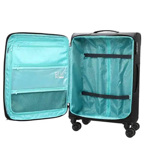 American Tourister Majores Soft Trolley with TSA Combination Lock, 59 cm, Wine Berry
