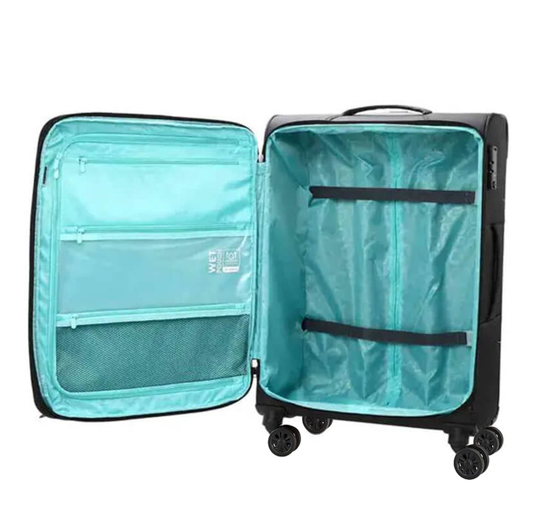 American Tourister Majores Soft Trolley with TSA Combination Lock, 59 cm, Wine Berry