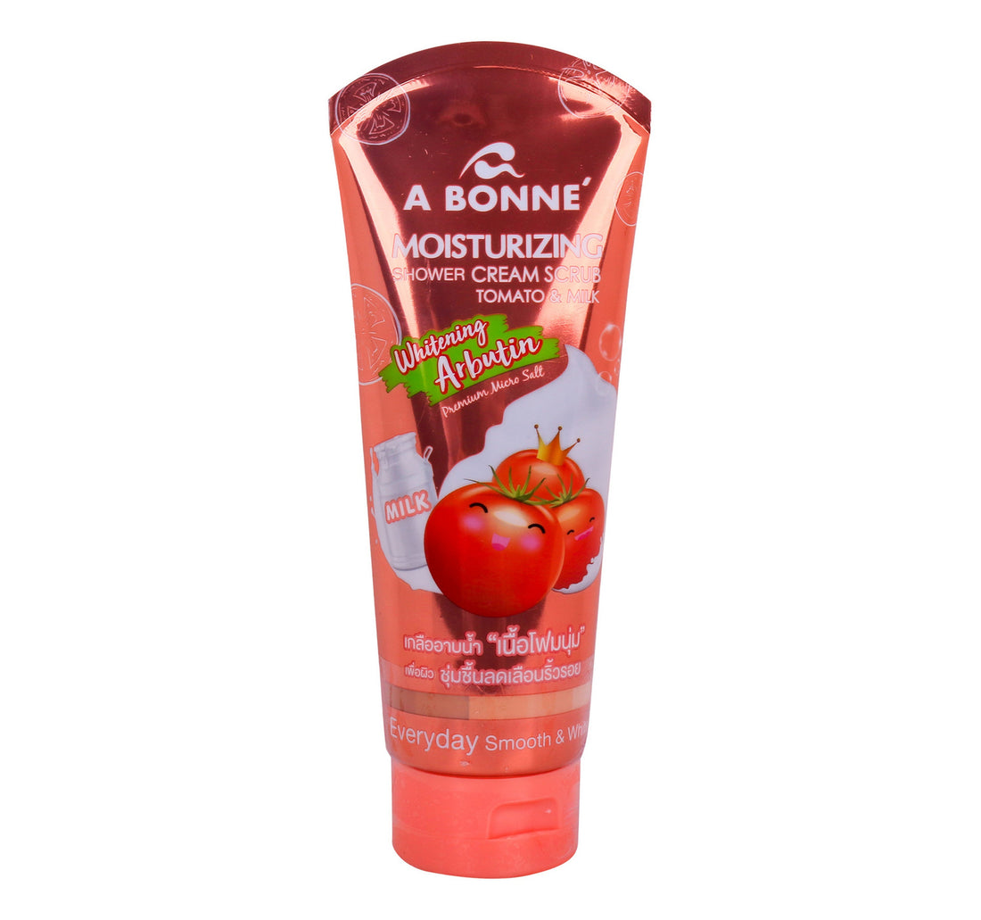 A Bonne Tomato & Milk Moisturizing Shower Cream Scrub 350 g