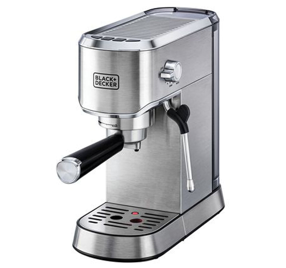 Black+Decker Espresso Maker 1450W 1 L Silver ECM150