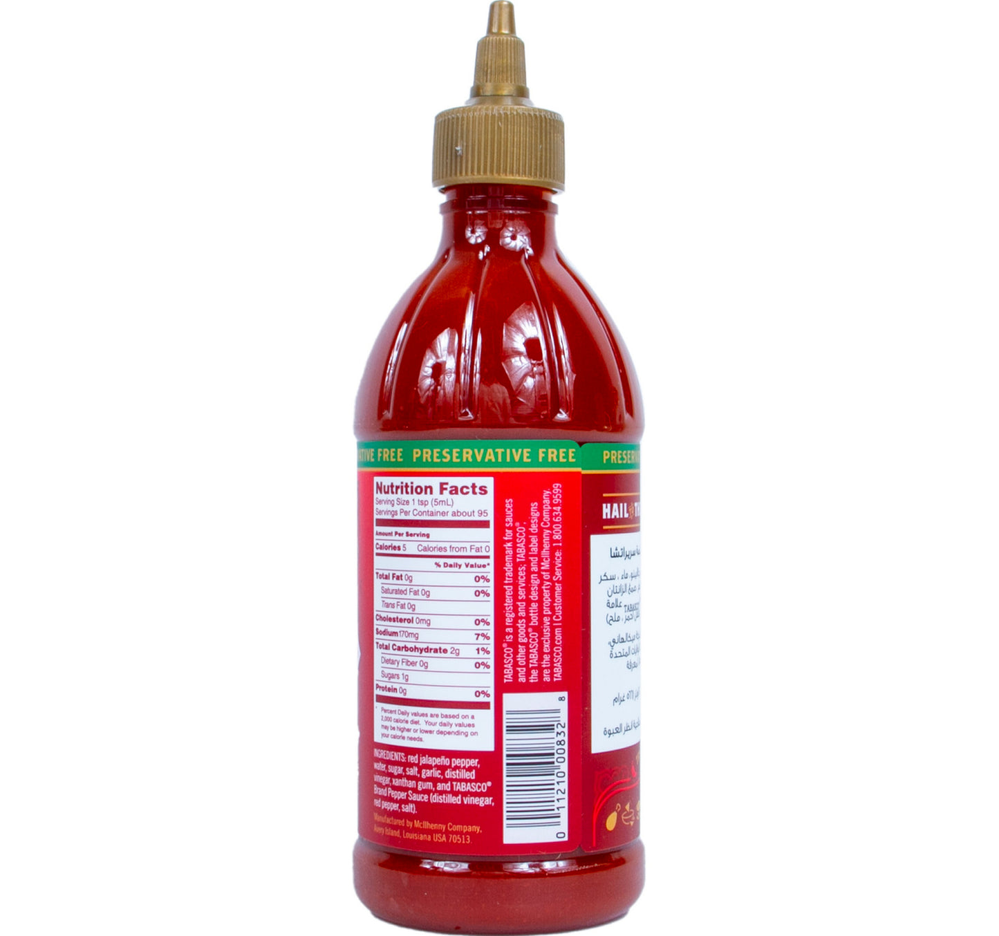Tabasco Sriracha Sauce 566 g
