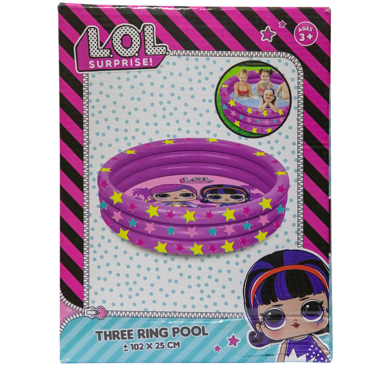 Lol Inflatable Three Ring Pool INF-SB-02