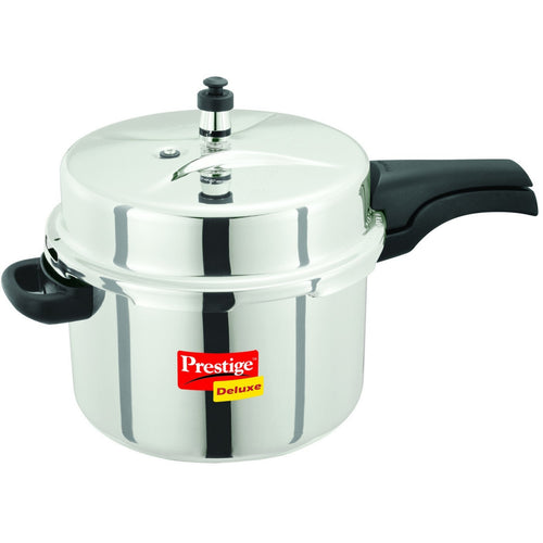 Prestige Stainless Steel Pressure Cooker Deluxe Alpha 20607 8.0 Ltr