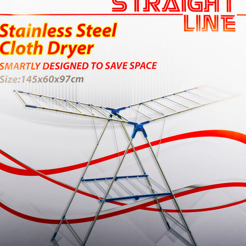 Straight Line Cloth Dryer Stainless Steel, WR1042S-1