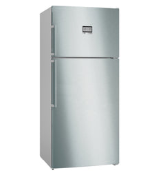 Bosch Series 6 Double Door Refrigerator, 687L, Brushed steel, KDN86HI30M