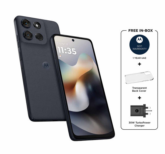 Motorola G56 5G Smartphone, 12 GB RAM, 256 GB Storage, Black Oyster