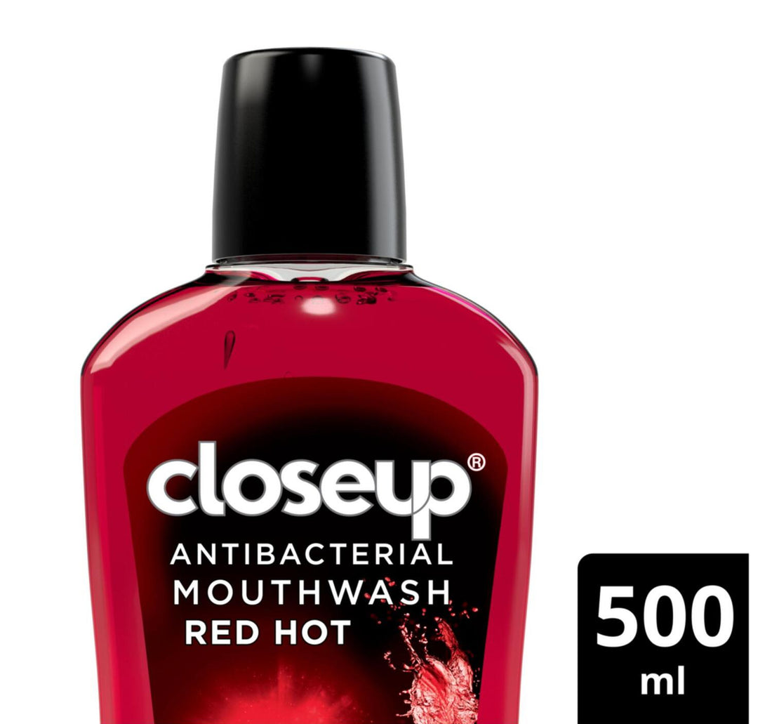 Closeup Red Hot Anti-Bacterial Mouth Wash 500 ml